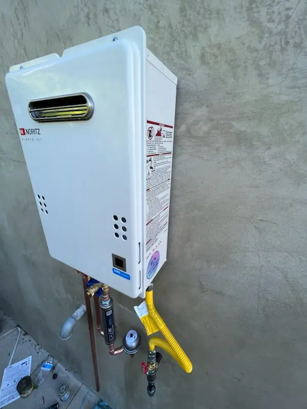 Tankless water heater installation for Sandy Hill Acres homes